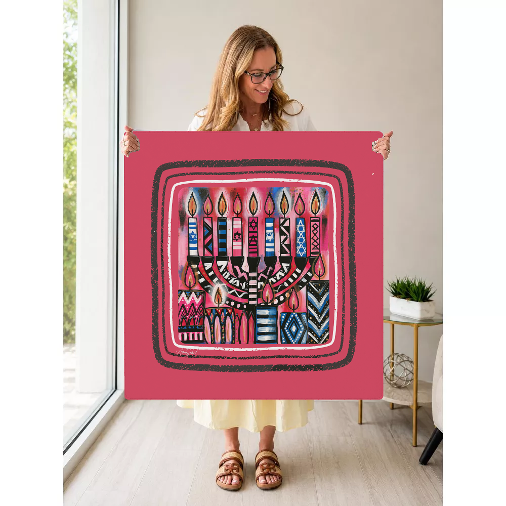 Eight Crazy Nights mahjong mat — Held Mat Portrait