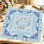 Enchanted Butterfly mahjong mat — Styled Tile Table