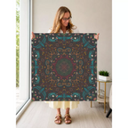Enchanted Evenings mahjong mat — Held Mat Portrait