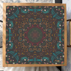 Enchanted Evenings mahjong mat — Studio Overhead