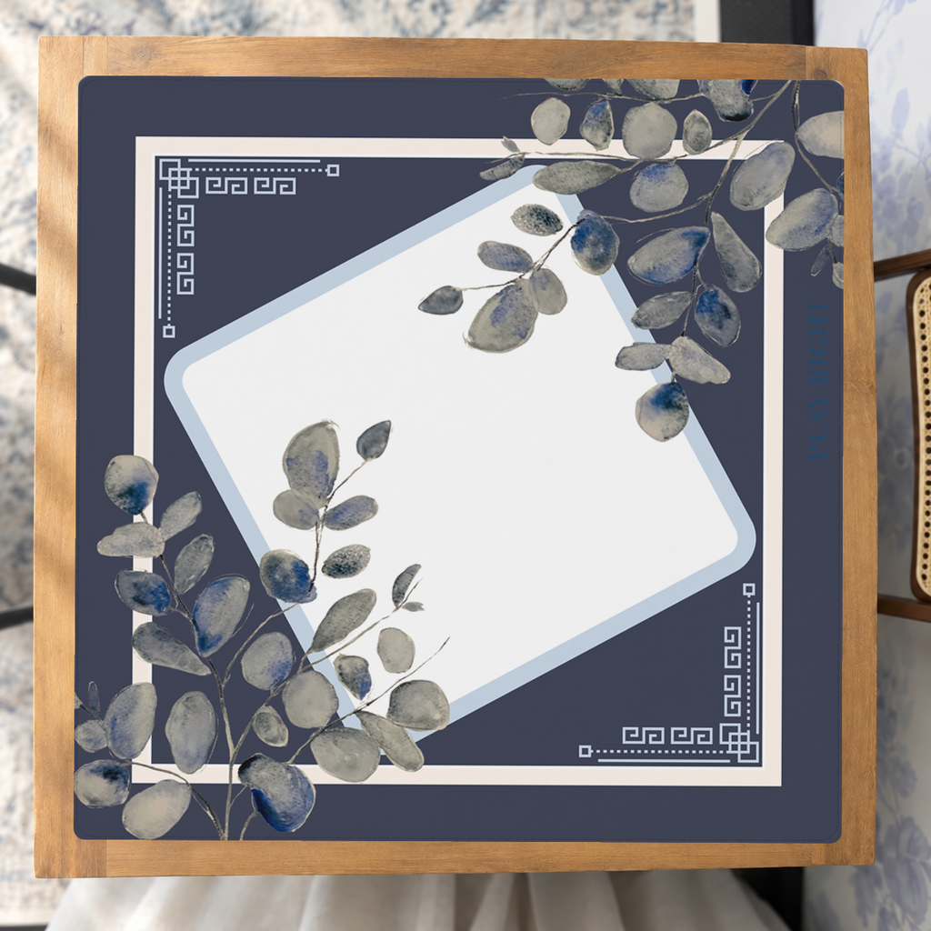 Eucalyptus Please mahjong mat — Studio Overhead
