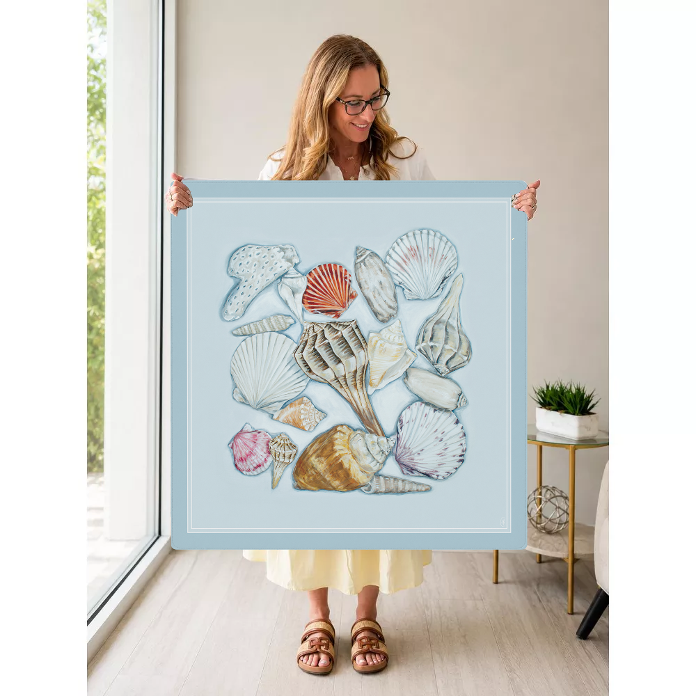Finders Keepers mahjong mat — Held Mat Portrait