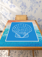 Five Point Plan mahjong mat — Studio Table Angle