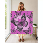 Flight Club | Purple mahjong mat — Held Mat Portrait