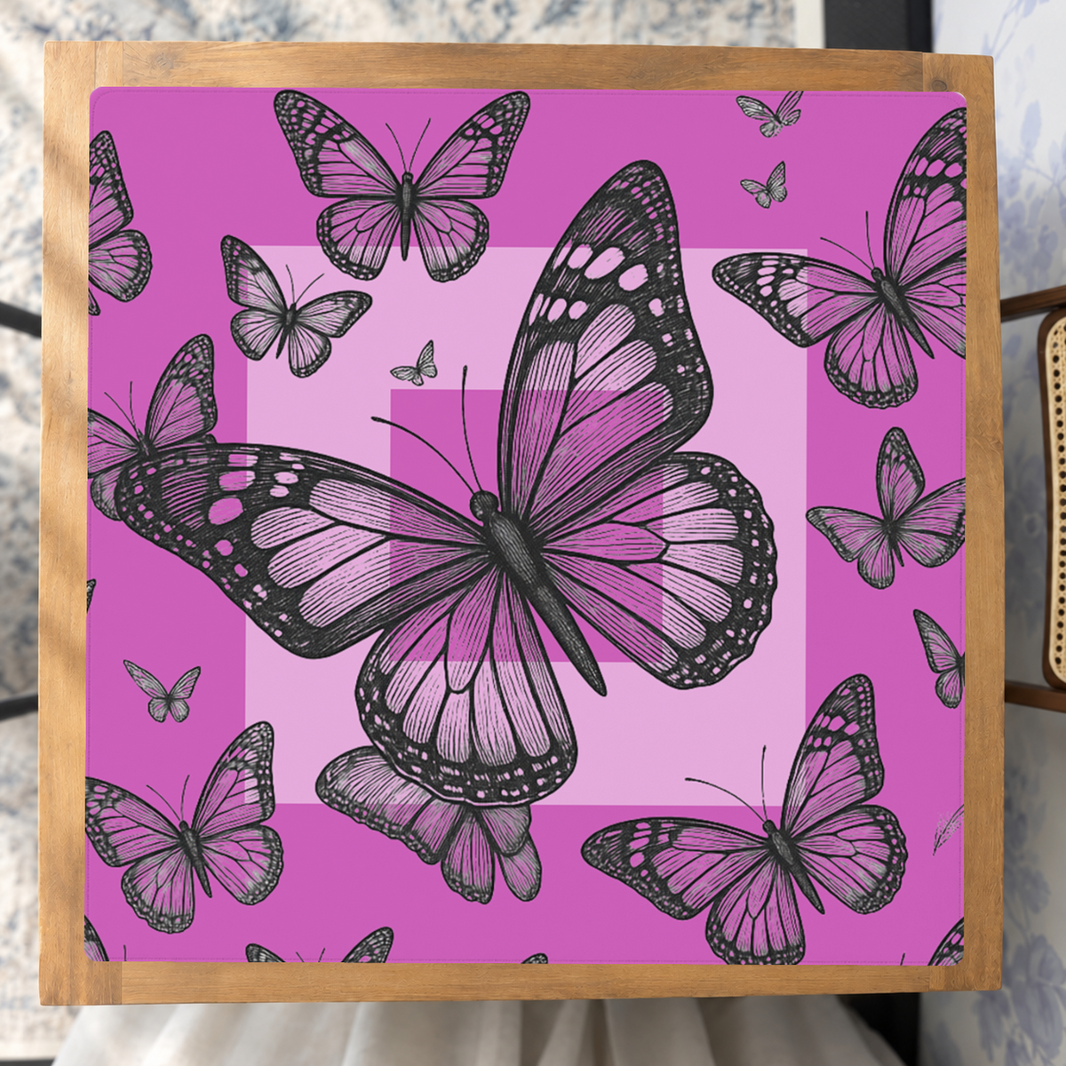 Flight Club | Purple mahjong mat — Studio Overhead
