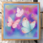 Flutter Weather| Blue mahjong mat — Studio Overhead
