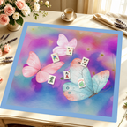 Flutter Weather| Blue mahjong mat — Styled Tile Table