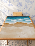 Foam at Last mahjong mat — Studio Table Angle