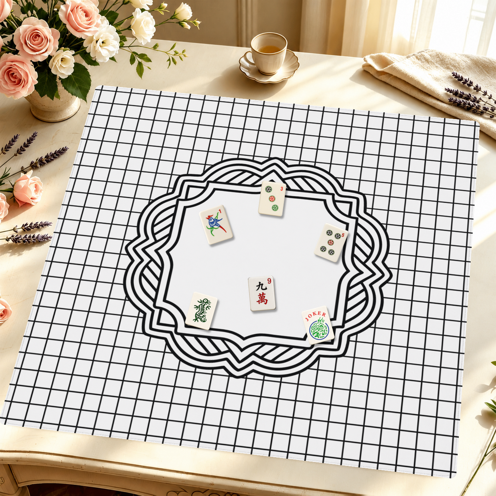Frame of Reference mahjong mat — Styled Tile Table