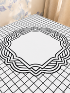 Frame of Reference mahjong mat — Sunlit Close-up