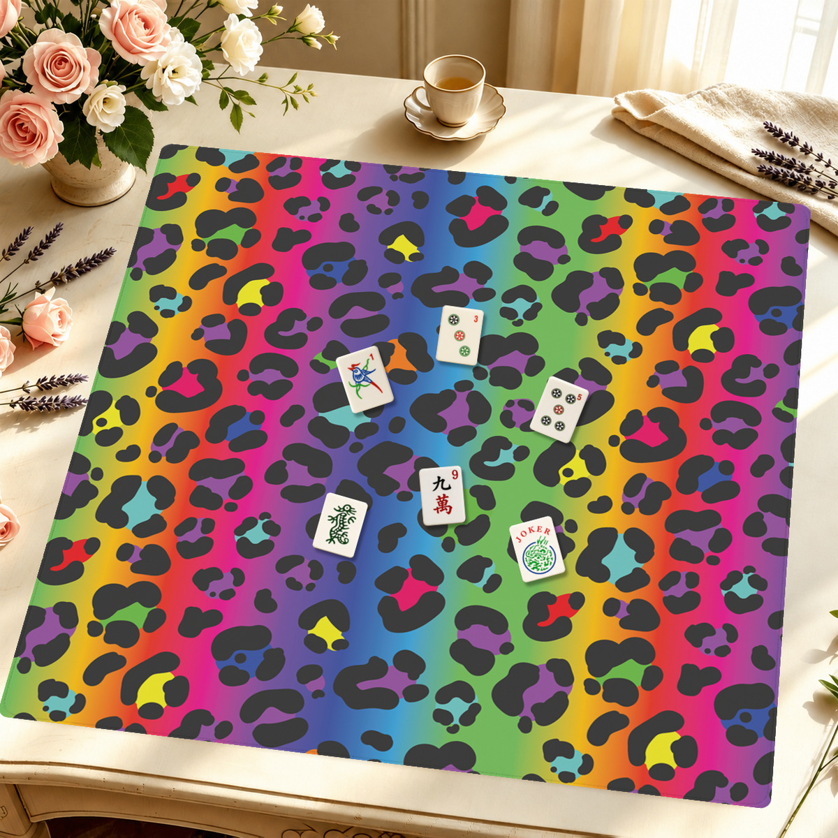 Mahjong by SI™ Frankly Bold Mahjong Mat mahjong mat — Styled Tile Table