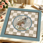 Gambel Your Luck mahjong mat — Styled Tile Table