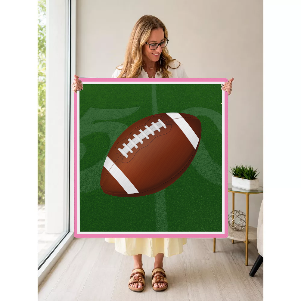 Game Day Glam mahjong mat — Held Mat Portrait