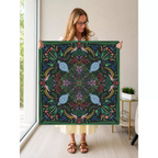 Garden of Good Fortune mahjong mat — Held Mat Portrait