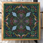 Garden of Good Fortune mahjong mat — Studio Overhead