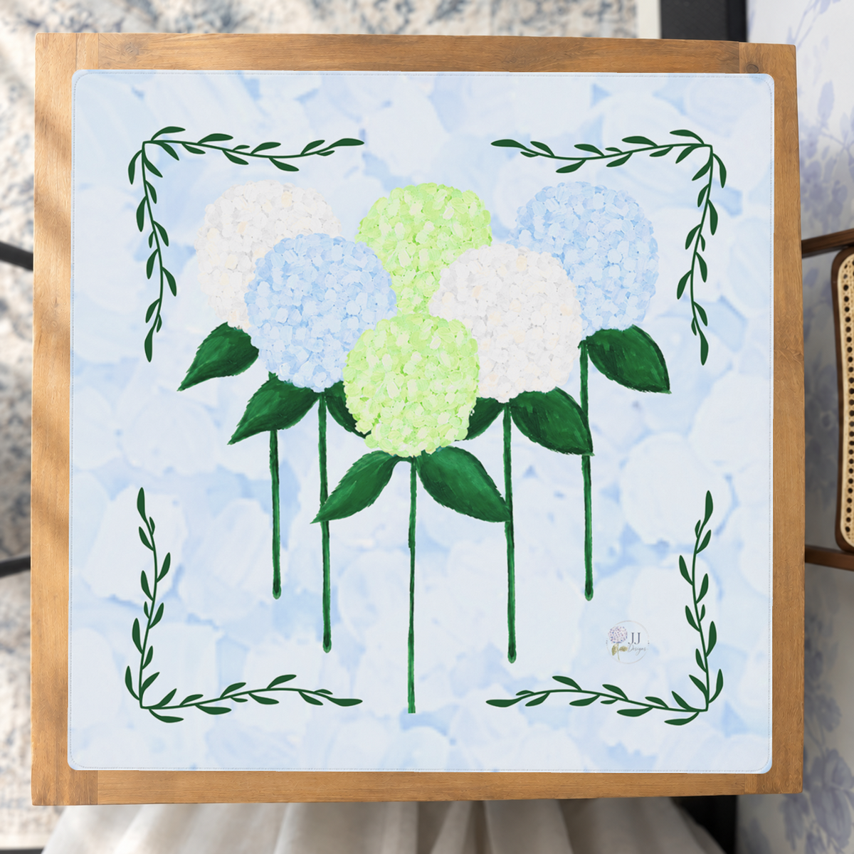 Garden Veranda mahjong mat — Studio Overhead