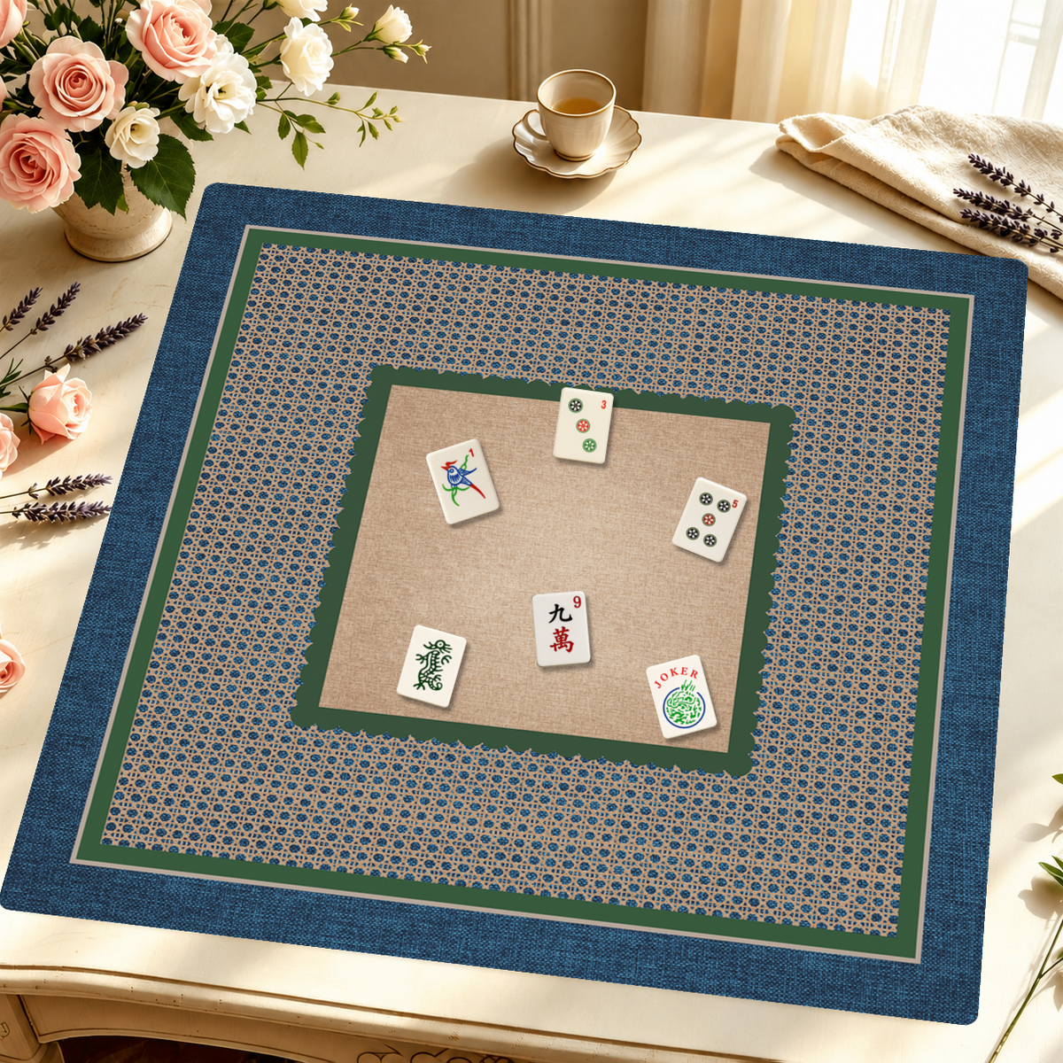 Gatsby mahjong mat — Styled Tile Table