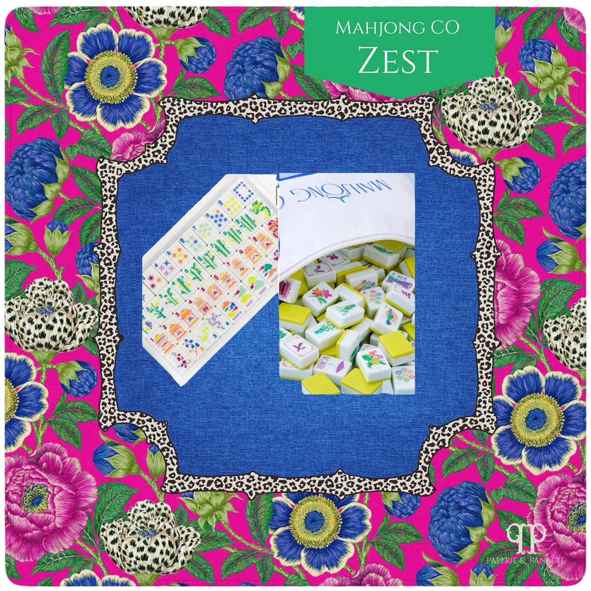 Glow Gardenista Mahjong Mat styling and tile pairing 2