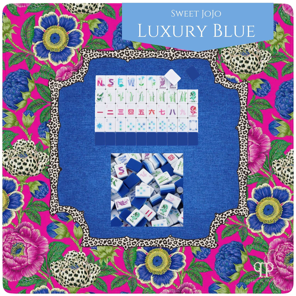 Glow Gardenista Mahjong Mat styling and tile pairing 5
