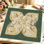 Mahjong by SI™ Golden Aviary Mahjong Mat — Styled Tile Table [styled-tile-table-square]