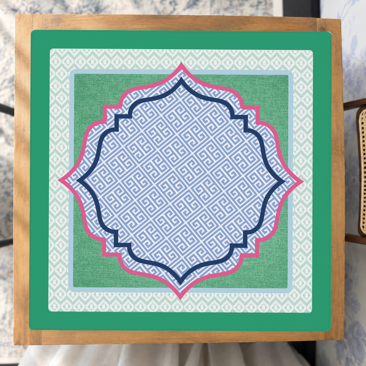 Greenwich mahjong mat — Studio Overhead