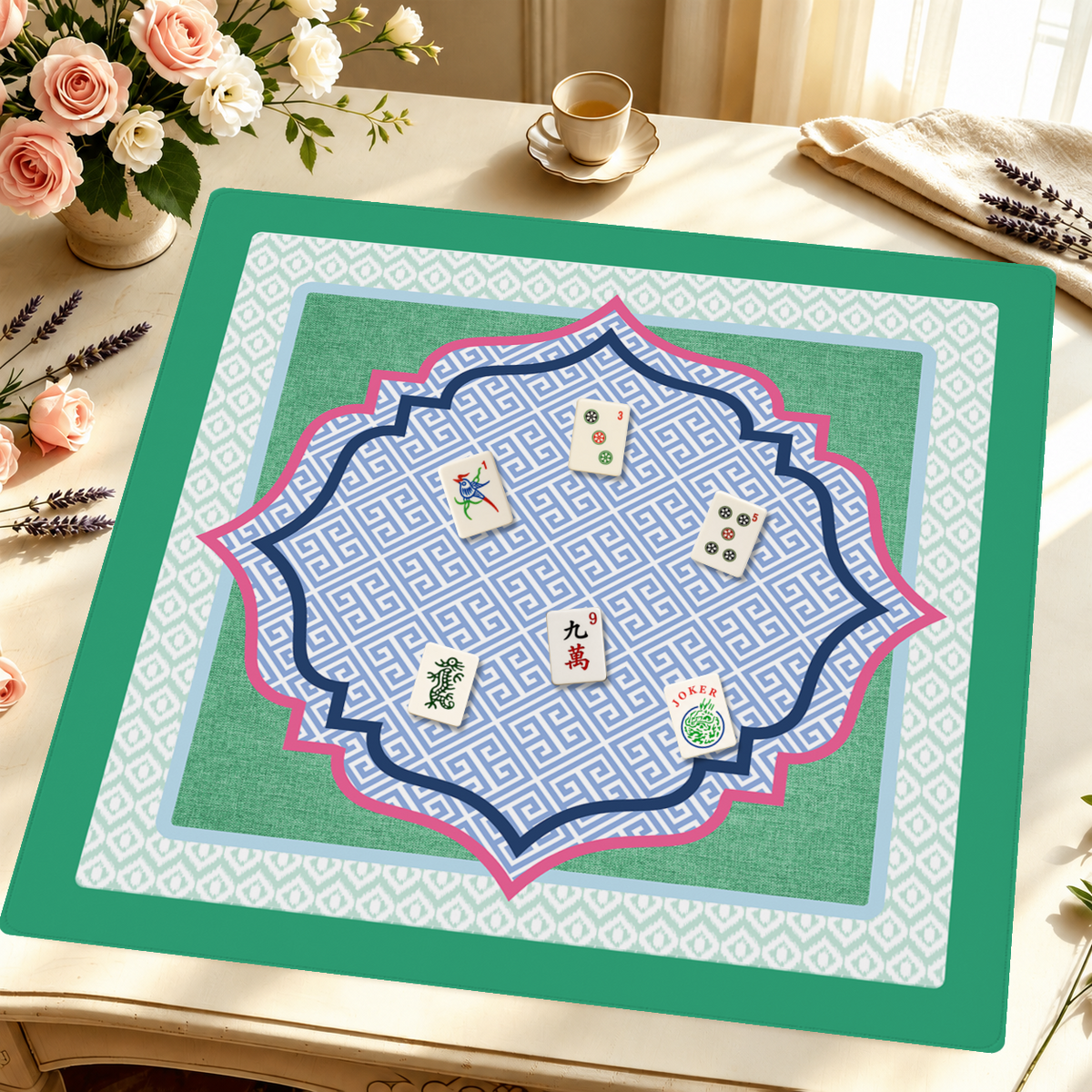 Greenwich mahjong mat — Styled Tile Table