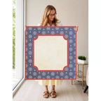 Harbor Club Bold mahjong mat — Held Mat Portrait