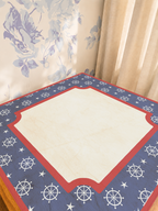 Harbor Club Bold mahjong mat — Sunlit Detail