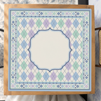 Harlequin Daydream mahjong mat — Studio Overhead