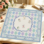 Harlequin Daydream mahjong mat — Styled Tile Table
