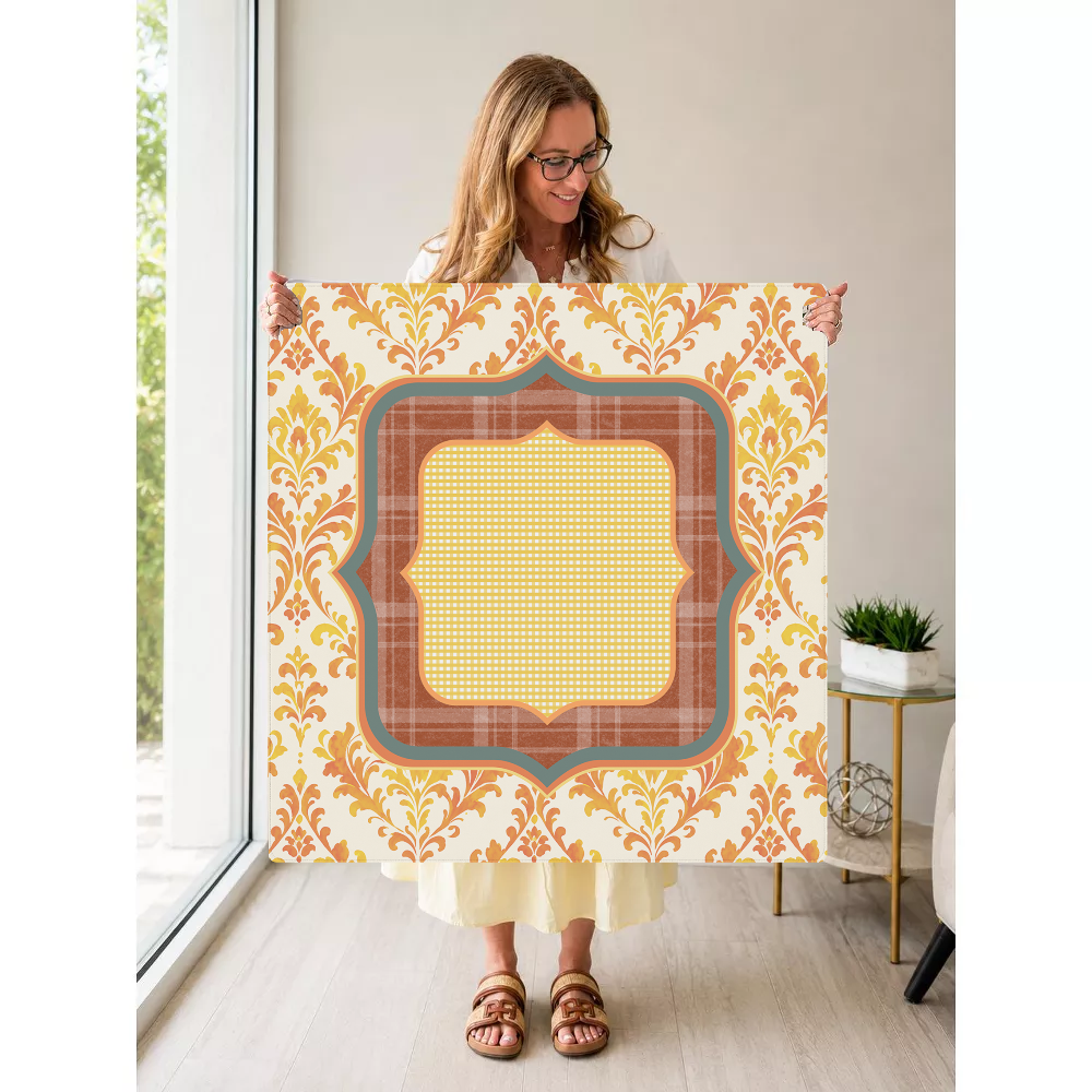 Harvest Hoedown mahjong mat — Held Mat Portrait