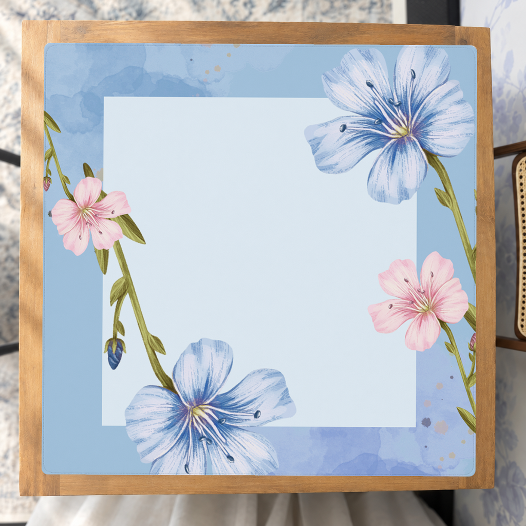 Hello Gorgeous |  Blue mahjong mat — Studio Overhead