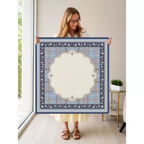 Highland Fling mahjong mat — Held Mat Portrait