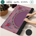 Holly Jolly Tiles mahjong mat — Rolled Mat Feature Image