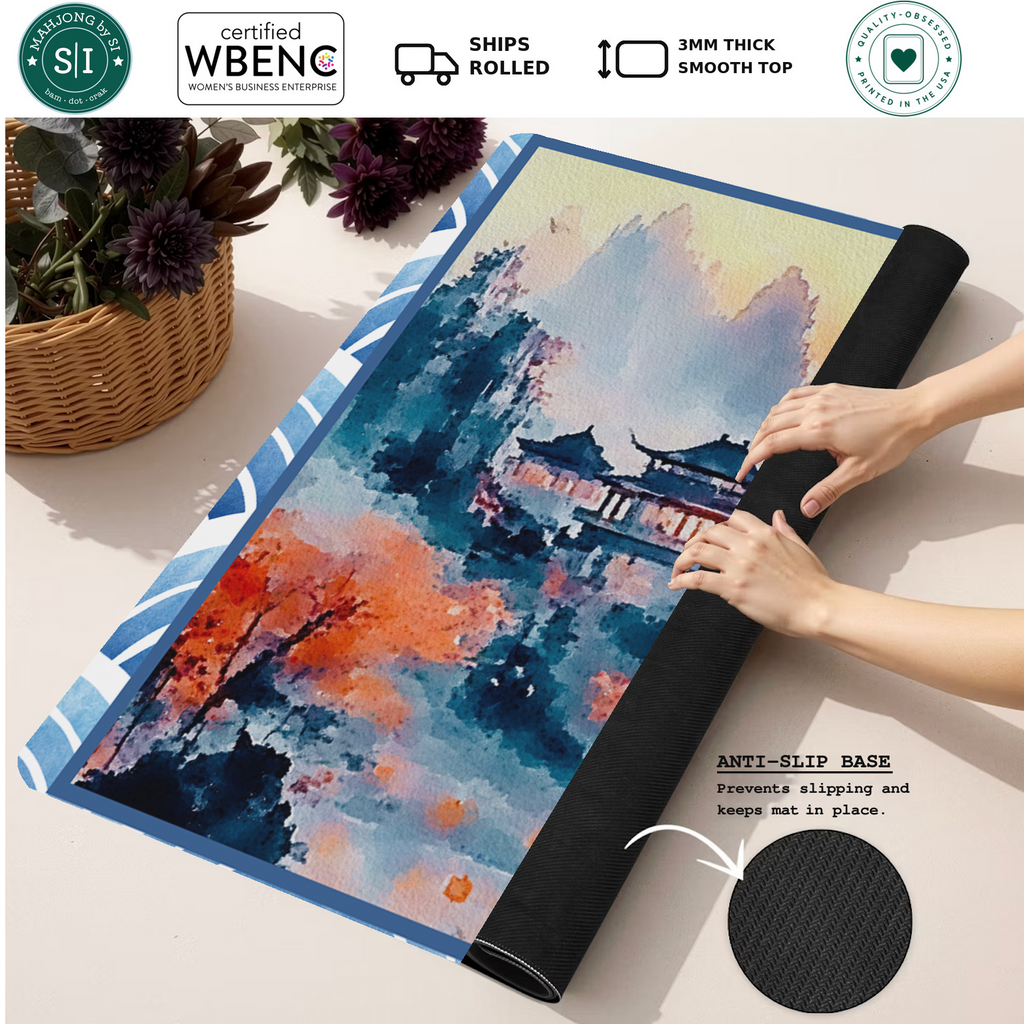 Home Zen Home mahjong mat — Rolled Mat Feature Image