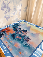 Home Zen Home mahjong mat — Sunlit Detail