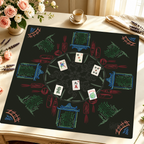 House of Red Lanterns mahjong mat — Styled Tile Table