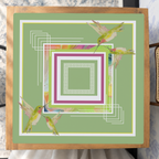 Hum Along Honey mahjong mat — Studio Overhead