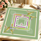 Hum Along Honey mahjong mat — Styled Tile Table
