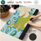 Hummingbird Hustle mahjong mat — Rolled Mat Feature Image