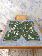 Mahjong by SI™ Jade Pavilion Mahjong Mat — Studio Table Angle [studio-angle-square]