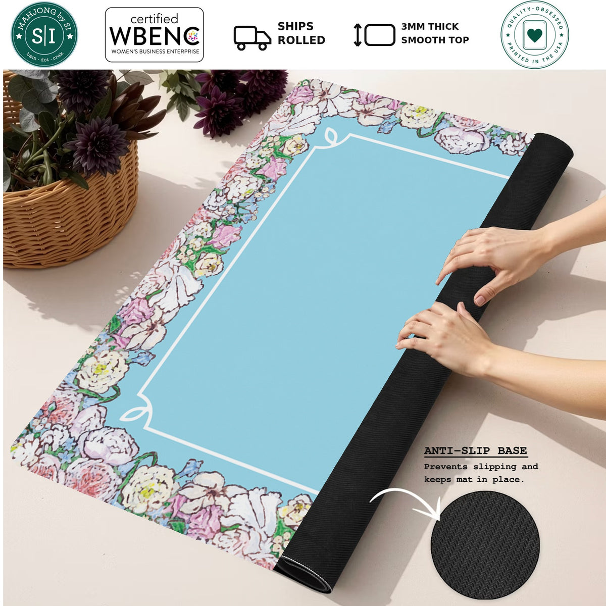 Juliet Roses — Rolled Mat Feature Image [rolled-feature-square]