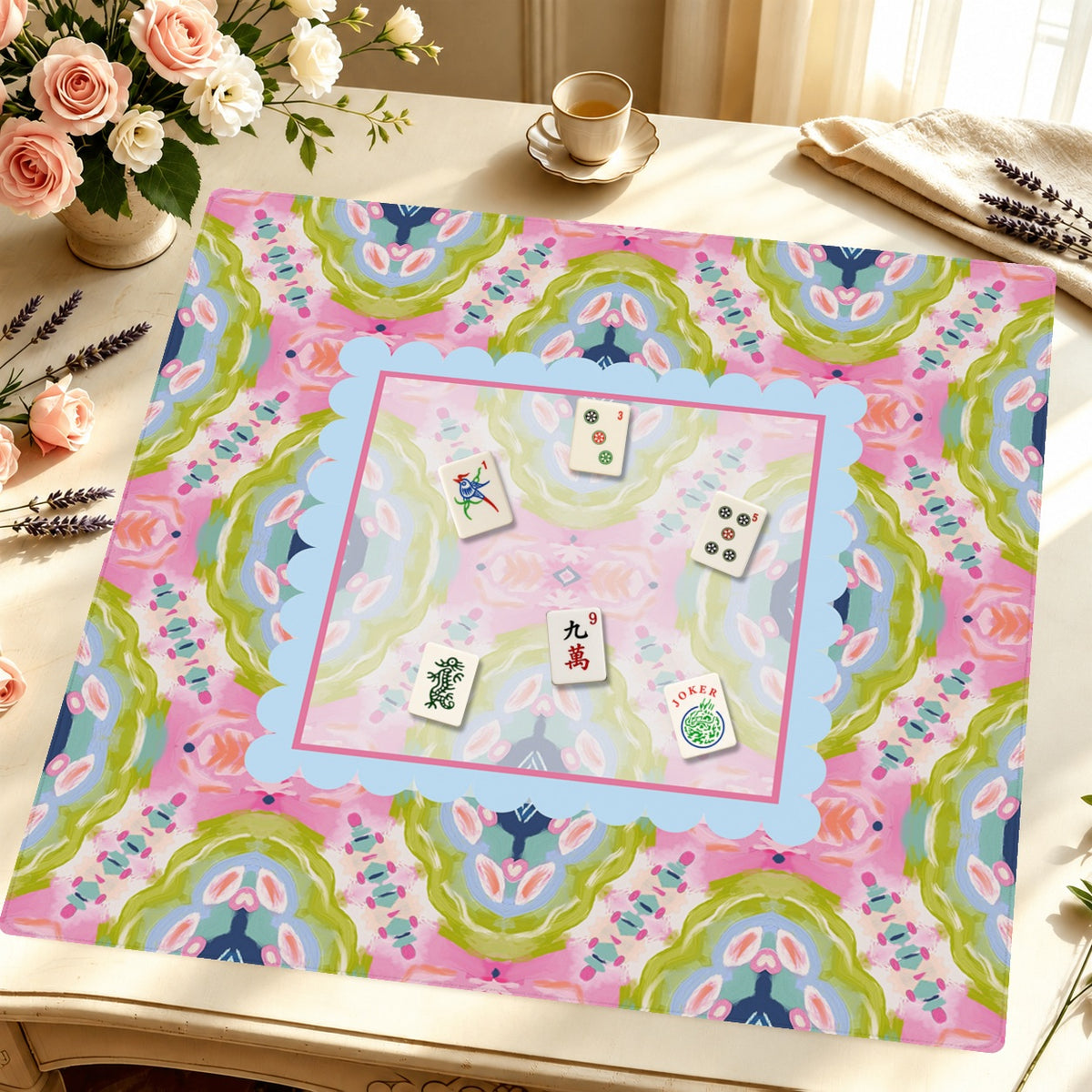 Kaleidoscope Cutie — Styled Tile Table [styled-tile-table-square]