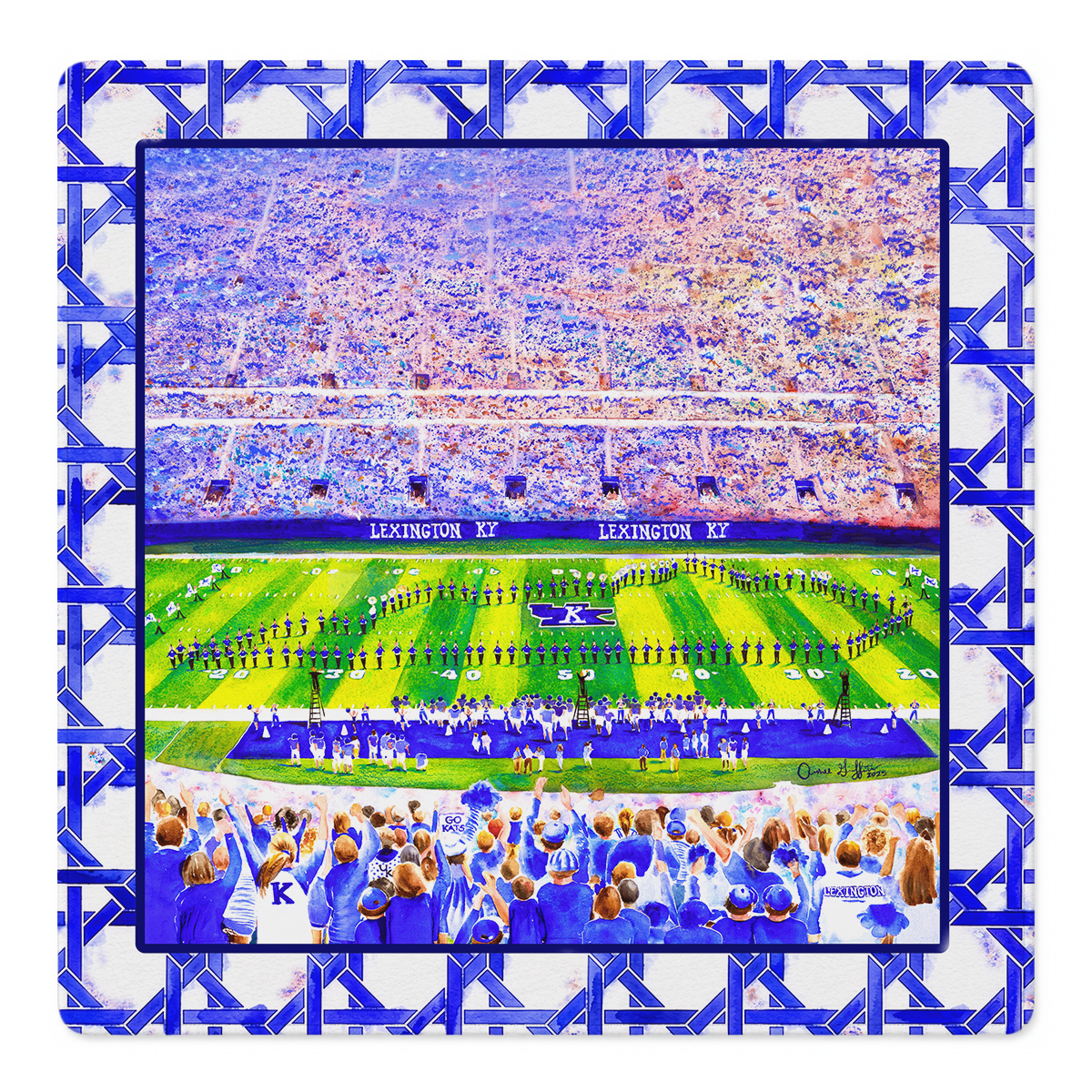 Big Blue Bleachers