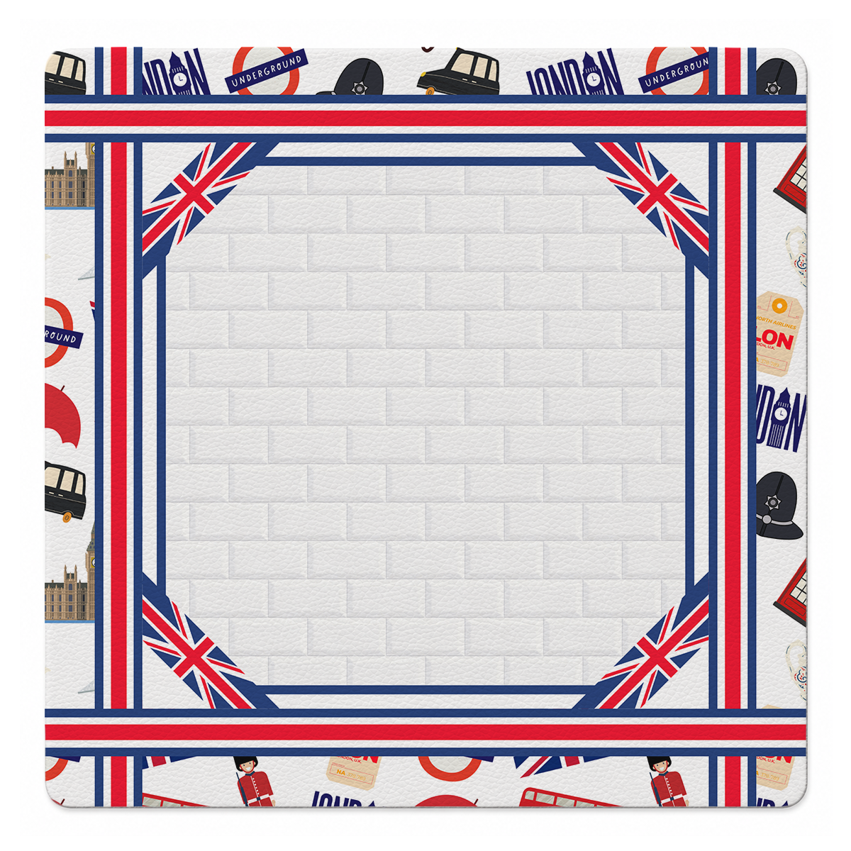 Mind the Mahjong |  33"x 33" SI Signature™ faux leather