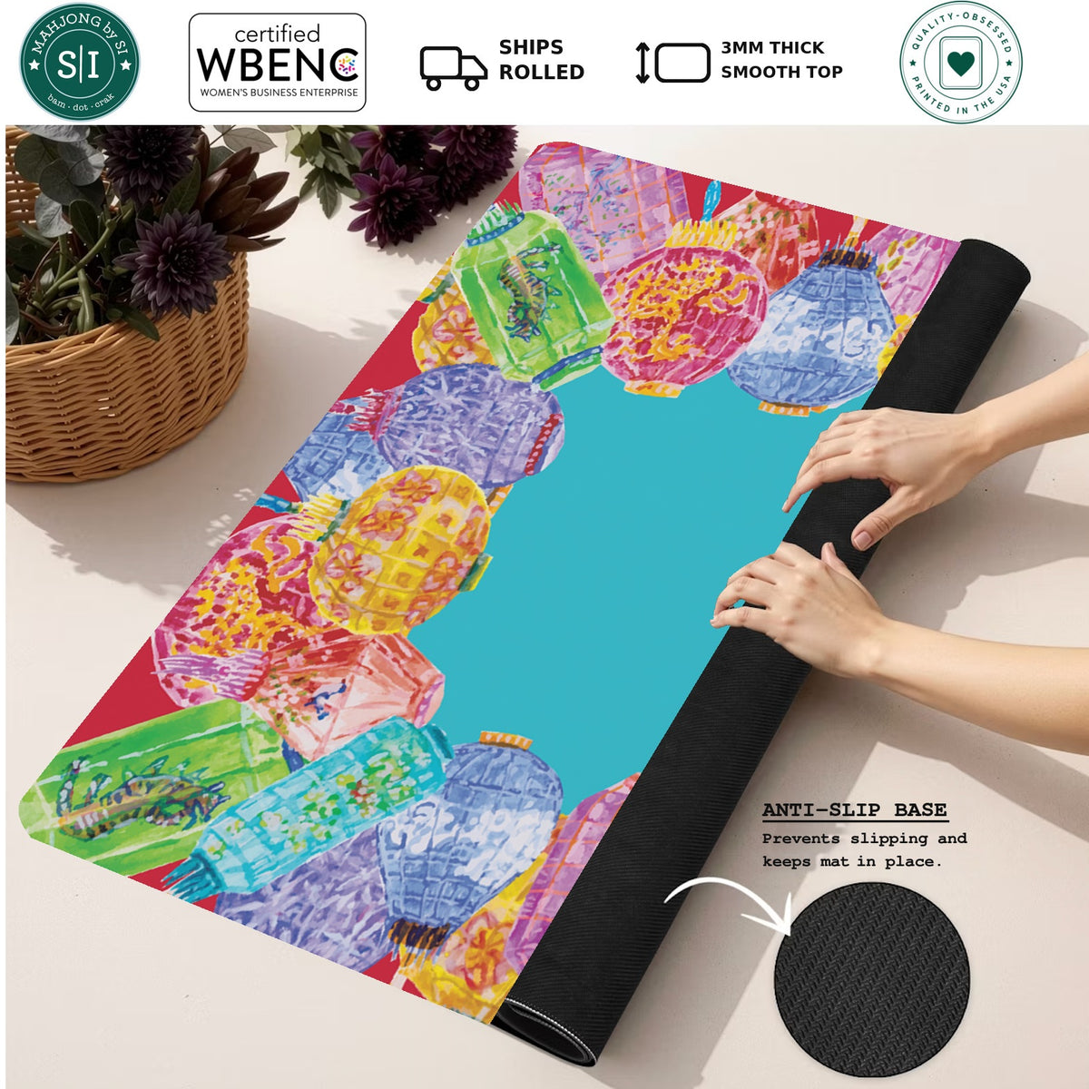 Lovely Lanterns — Rolled Mat Feature Image [rolled-feature-square]
