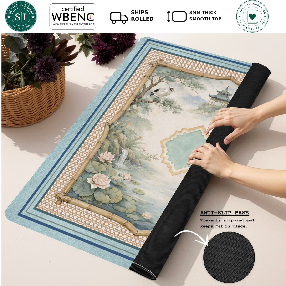Lucky Pond — Rolled Mat Feature Image [rolled-feature-square]