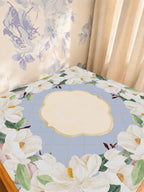 Mahjong by SI™ Magnolia House Mahjong Mat — Sunlit Detail [studio-detail-square]