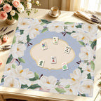 Mahjong by SI™ Magnolia House Mahjong Mat — Styled Tile Table [styled-tile-table-square]