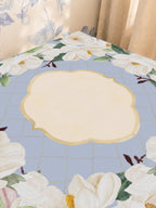 Mahjong by SI™ Magnolia House Mahjong Mat — Sunlit Close-up [sunlit-closeup-square]